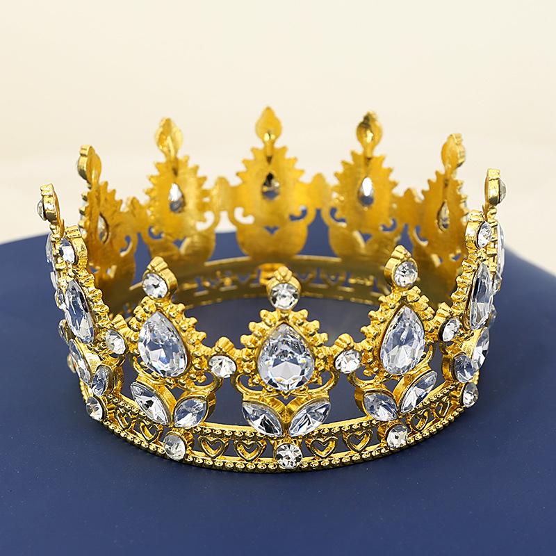 Красивое Большое Украшение для Торта Корона Топпер для Торта Корона для Девочки на День Рождения Украшения для Торта Орнаменты