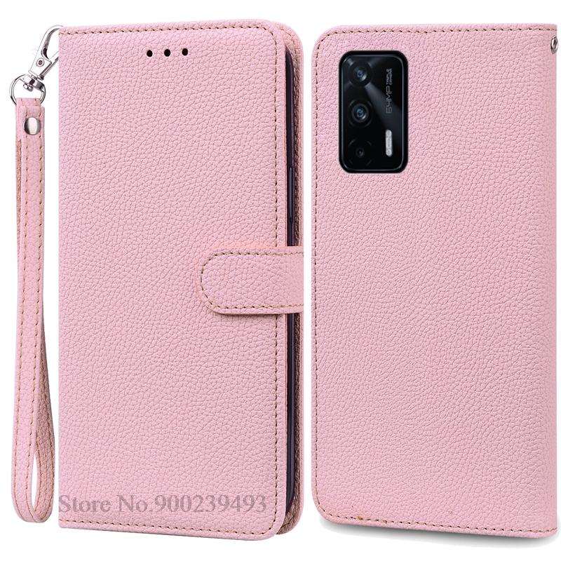 For Realme GT 5G Case Pu Leather Flip Wallet Case For Realme GT 5G Cover Phone Case For Realme GT 5G Cover Coque Fundas