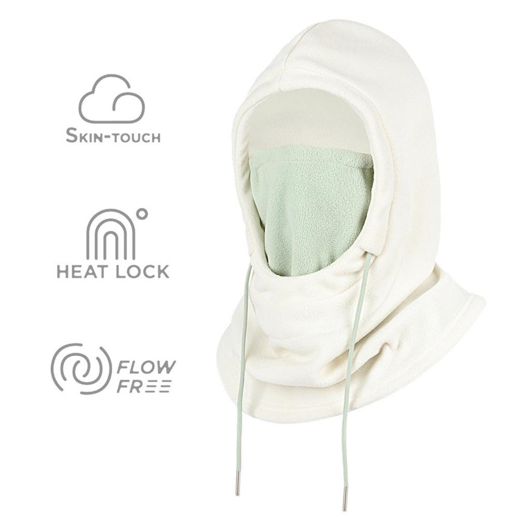 Лыжная маска для мужчин и женщин, зимняя Балаклава, теплая ветрозащитная маска для лица, флисовый капюшон, полный головной убор, шарф, утеплитель для шеи