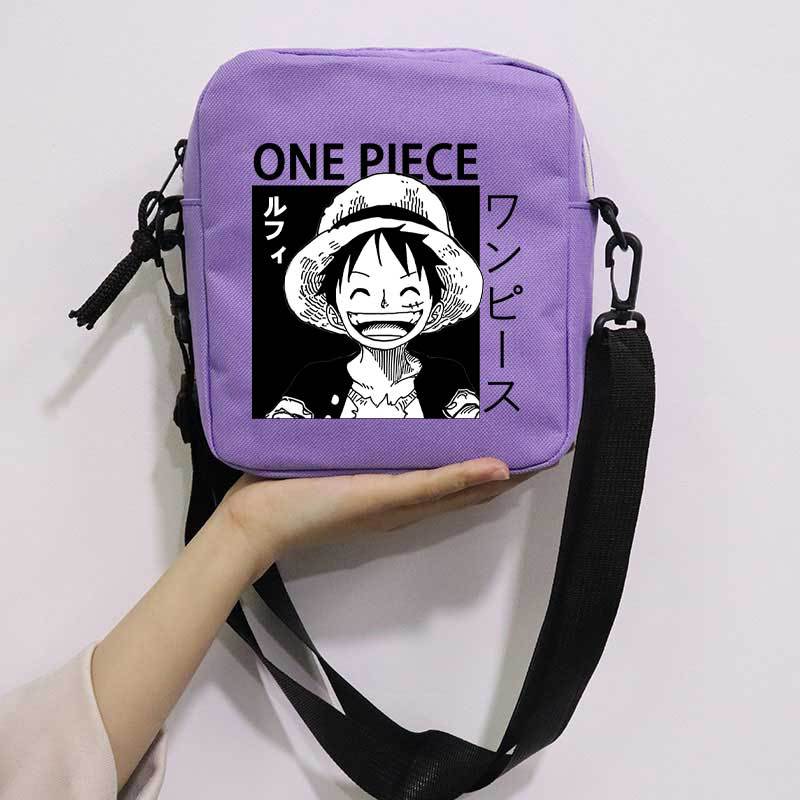 Японский мультфильм комиксы One Piece Цифровая печать Модный повседневный наплечный рюкзак 0031