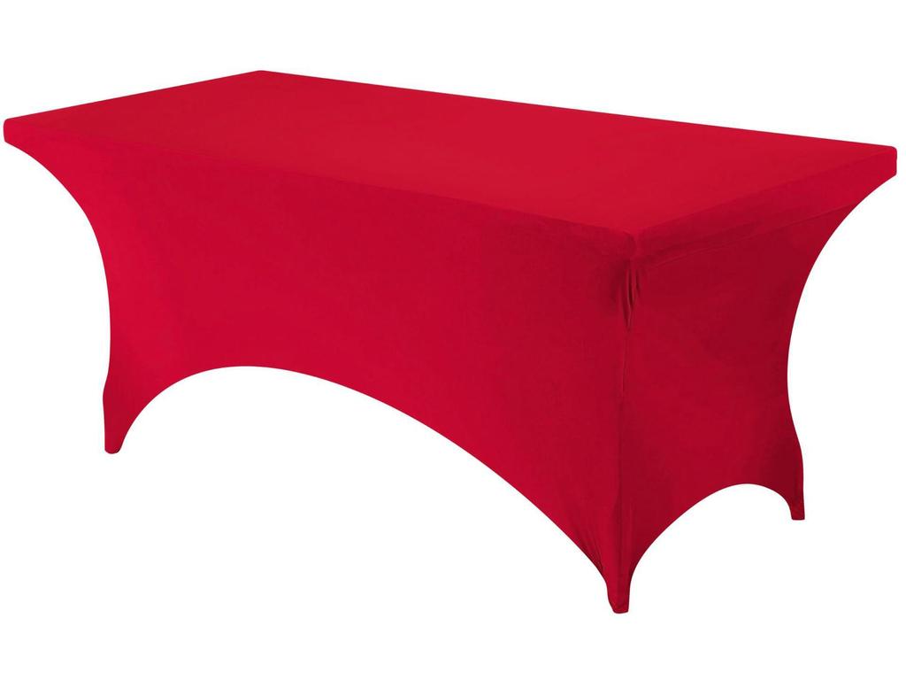 Премиальная однотонная эластичная скатерть с защитой от морщин для свадеб, вечеринок, конференций, выставок