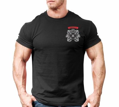 Футболка CrossFit No Pain No Gain Мужская для Тренировок в Зале Бокса Бодибилдинга ММА Топ Унисекс Футболка