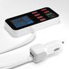 8-Port USB Car Charger with PD5V1A and QC3.0