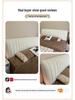 Soft Quilted Headboard Slipcover - Full Wrap, Thick, Dustproof, Anti-Cat Scratch
