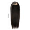 New 20 Inch Lace Front Wig Human Hair Pre-Pulled Baby Hair Glue Free Human Hair Wig For Black Women Natural Color Glueless Wigs