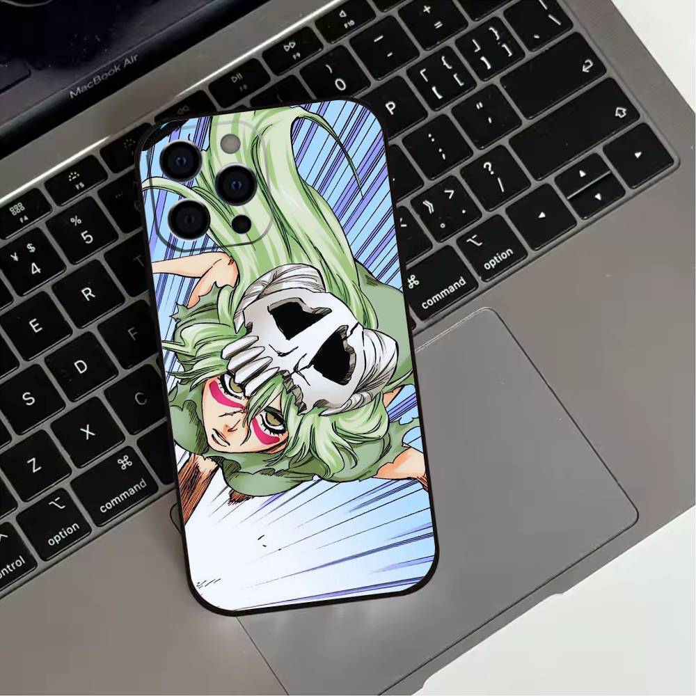 B-BleachS N-Nelliel-s  Phone Case For iPhone 17,16,15,14,13,12,11 Plus,Pro Max,XS,Soft Silicone Black Cover