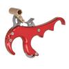 Bow Release Aids Aluminum Alloy Sensitivity Adjustable 4 Fingers Compound Bow Release Aids Red