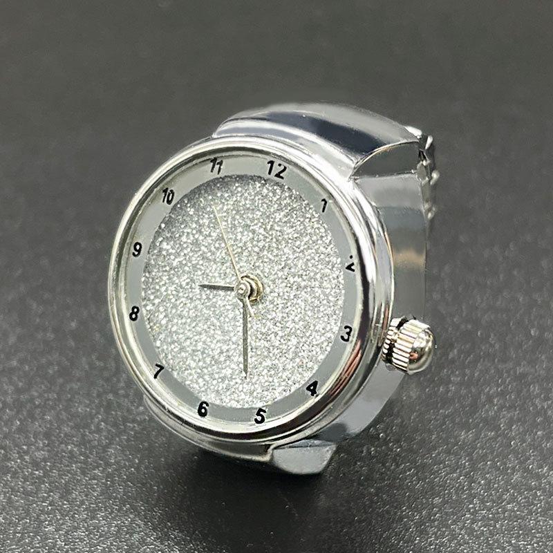 Модные римские кольца, винтажные часы, кольцо на палец, новинка, кольца для часов с круглым циферблатом, ювелирное изделие, подарок для женщин и мужчин, кольцо для пары