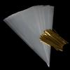 100X Clear Cone Shape Cellophane Bags Candy Sugar Popcorn Flower Packing Bag