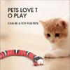 Автоматические игрушки Cat TeaseToys для кошек с USB-зарядкой Snake TeaseToys для кошек USB-зарядка Аксессуары для кошек для домашних кошек Игры для игр