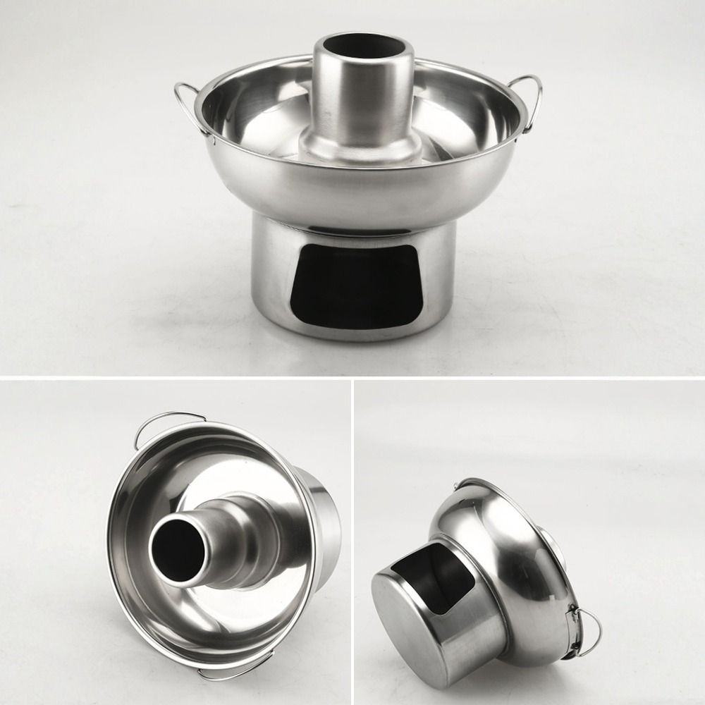 Double Ear Dessert Hotpot Thickened Charcoal Hot Pot Trendy Tom Yum Hot Pot Restaurants