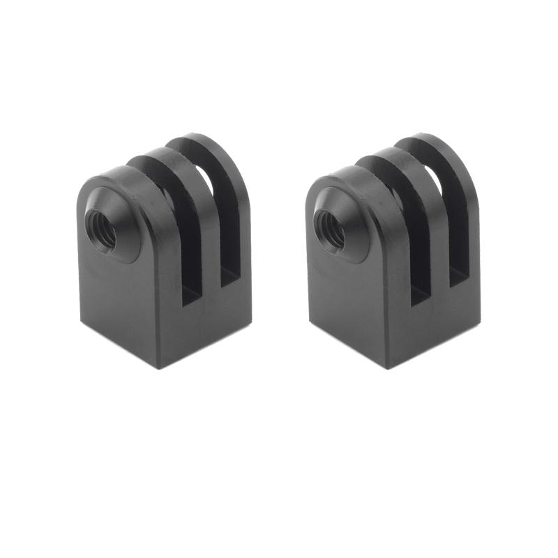 Адаптер для штатива из алюминиевого сплава 1/4 дюйма для камеры GoPro Hero 13 12 11 10 9 Insta360 X2 X3 X4 SJCAM AKASO DJI Osmo Action 5 4 3