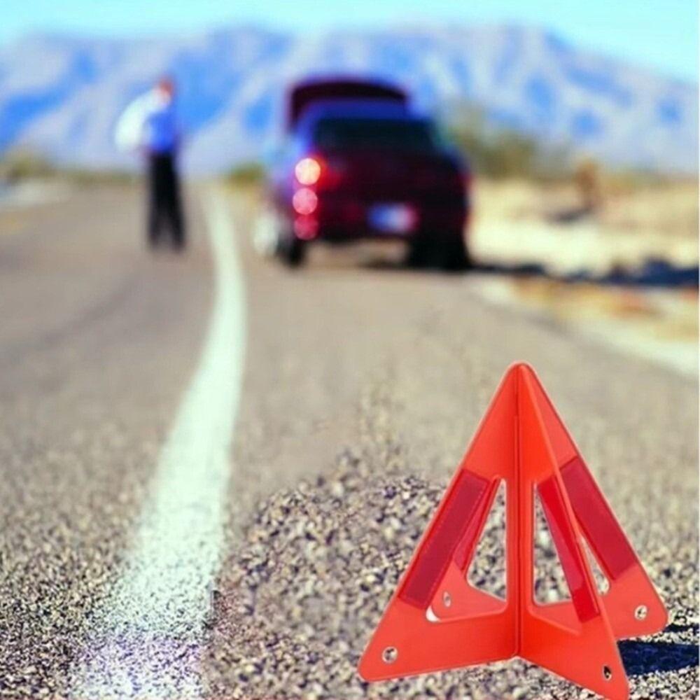Plastic Car Emergency Breakdown Warning Foldable Stop Sign Reflector  Car Accessories