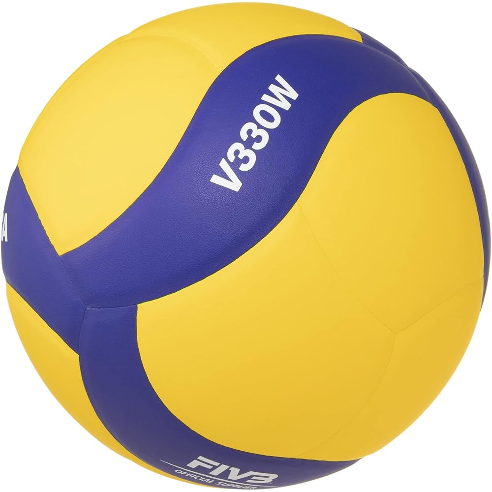 Mikasa V330W Volleyball Training Ball Size 5 Yellow Blue Recommended Pressure 0.3 kgf/cm²