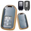 ONTTO Honda Smart Key Cover, Key Case, Key Holder, Silicone, Suitable for Honda Step