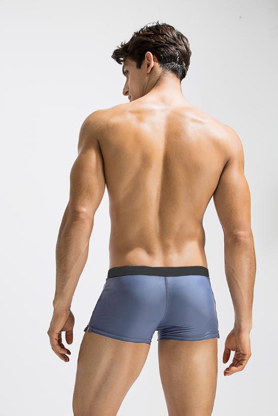 Men's swimming shorts, swimming trunks, swimming pool shorts, beach shorts, blue Men's swimming shorts, blue XXL
