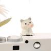 Adorable Resin Cat Figurines For Diy Miniature Gardens Cute Desk Decor