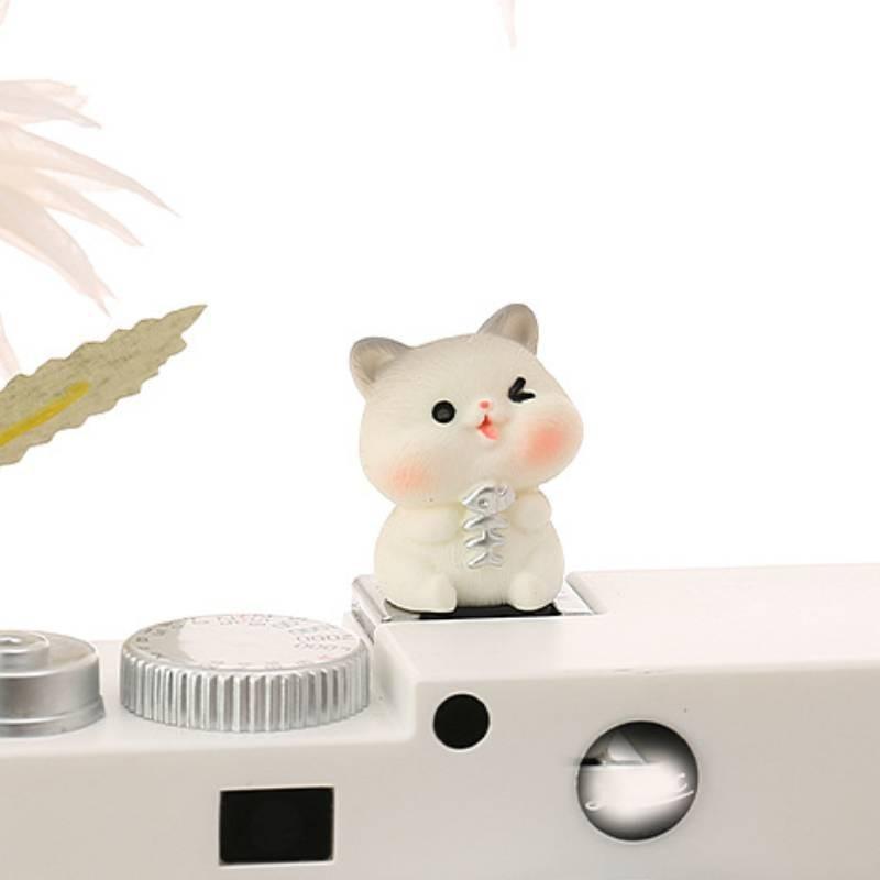Adorable Resin Cat Figurines For Diy Miniature Gardens Cute Desk Decor