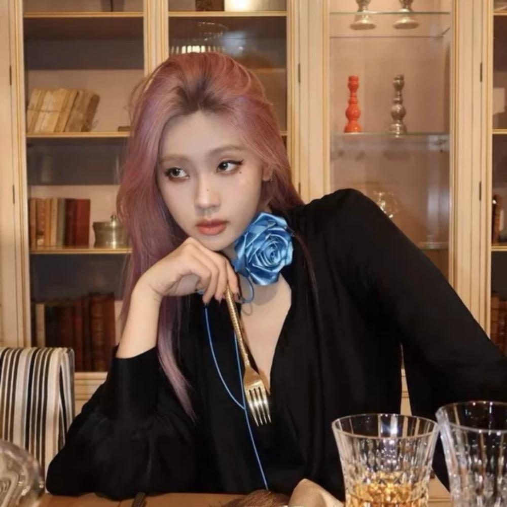 Шейный ободок, розовое кружевное ожерелье на шею, роскошный цветок, поясная цепочка, модная модная цепочка для тела, женская