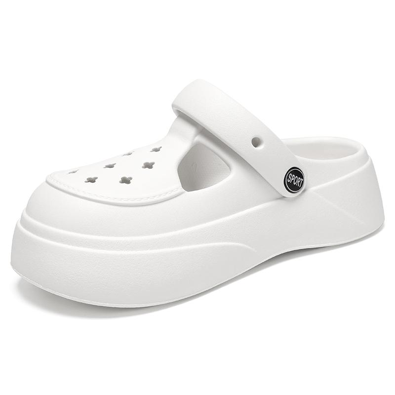 Модные летние нескользящие тапочки для ванной, женские домашние сандалии с мягкой подошвой для улицы и дома, для пляжа, повседневные сандалии с толстой подошвой, новые дизайнерские