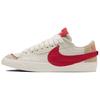 Blazer Low 77 Jumbo Retro Low Top Skate Shoes Women Sneaker White Red DQ1470-005