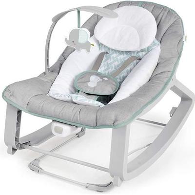 Детский шезлонг-качалка Keep Cozy Weaver 3 положения: подарок для ребенка, от 0 месяцев до 18 кг