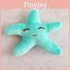 Starfish Stuffed Animal Keyring With Soft Crystal Polyester Filling For Gift Giving