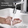 Universal Splash Filter Faucet Spray Head 720 Degrees Swivel Water Tap Faucet Extender Bubbler Sprayer Kitchen Bathroom Accessories