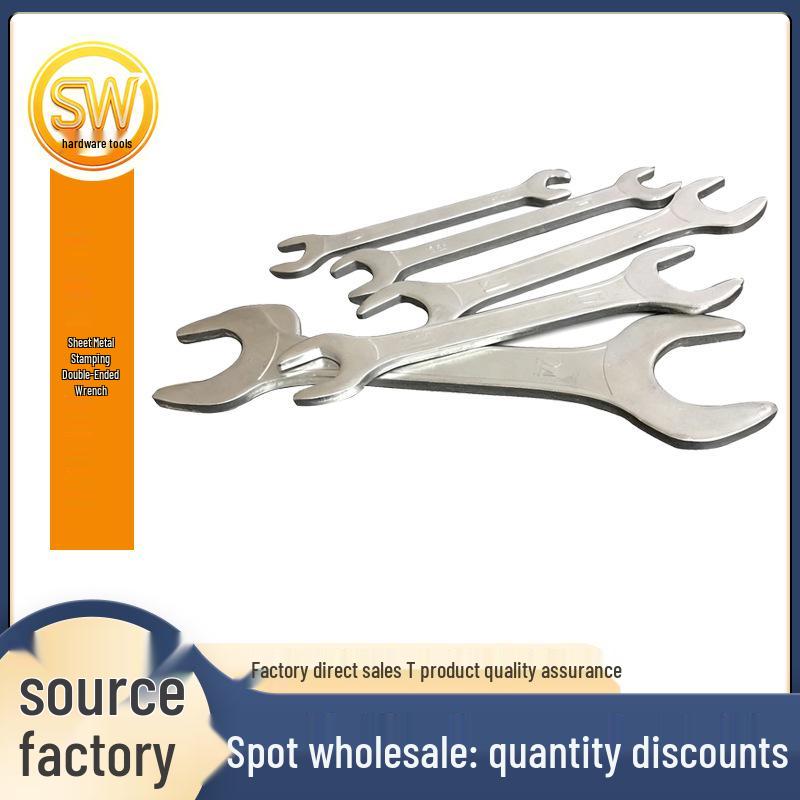 Оцинкованный двусторонний рожковый ключ для сантехнического оборудования