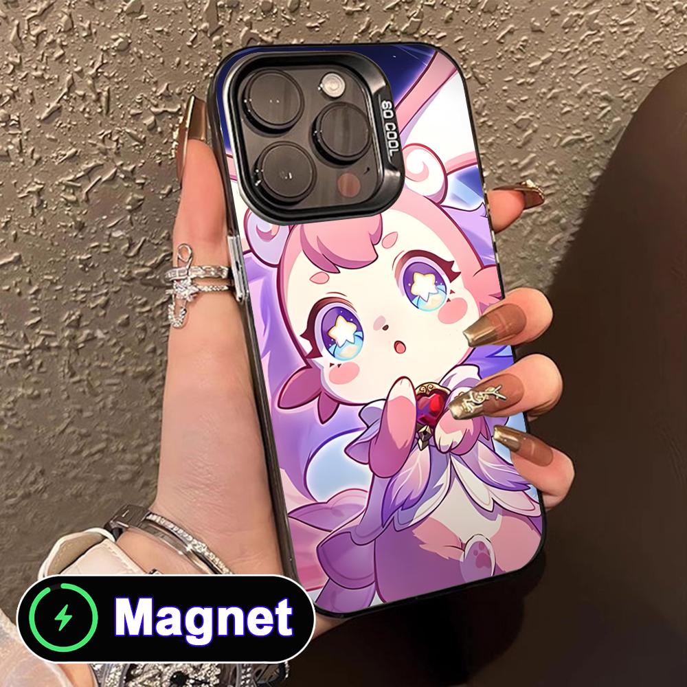 HSR Mem Translucent MagSafe Mobile Phone Case for iPhone 17 16 15 14 13 12 11 Air Pro Max Plus Colorful Cover