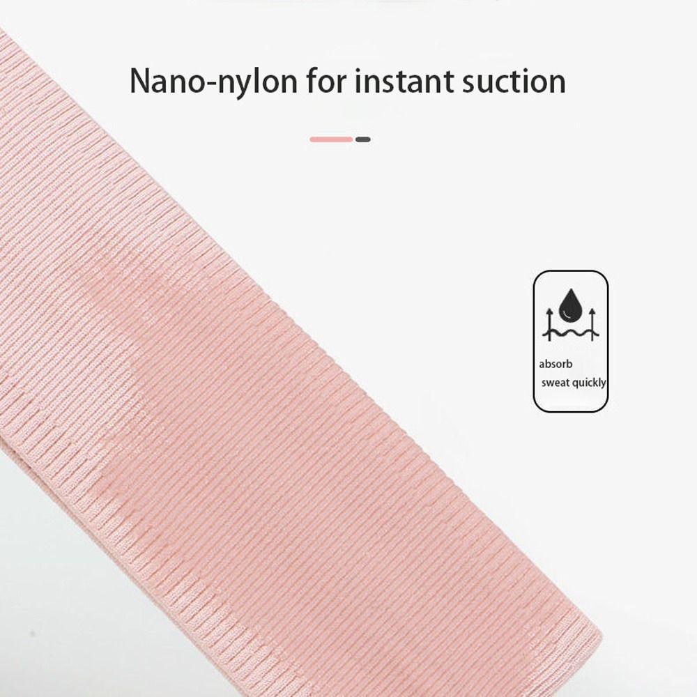 Elastic Breathable Summer Hairband Yoga Hair Band Color Hair Band Sweatband Solid Sports Headband