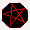 1pc Red Star Symbol Automatic Opening/closing umbrella, Compact Travel Umbrella - - Festive Accessory, Sturdy Ribs yy250807104
