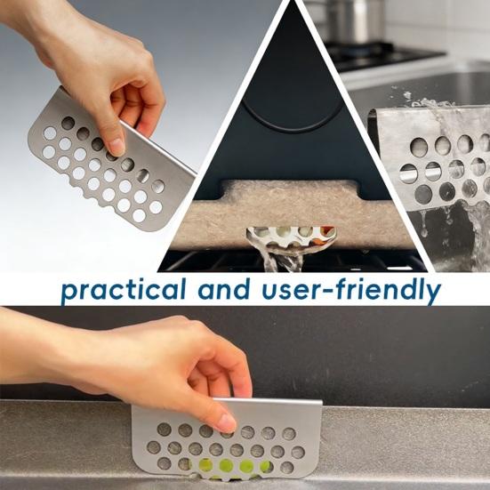 Жиросборник для гриля из нержавеющей стали Blackstone, аксессуар для барбекю, с регулируемой застежкой, быстрая установка, крышка-фильтр для жира, совместимый гриль