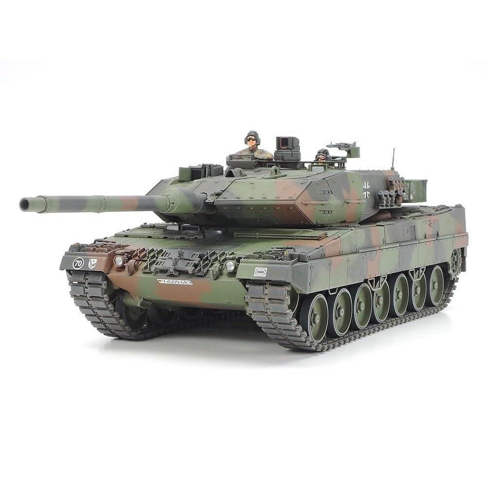 Tamiya 1 35 Серия Военных Миниатюр №. 271 Немецкий Федеральный Армейский Основной Боевой Танк Leopard 2 A6 Пластиковая Модель 35271