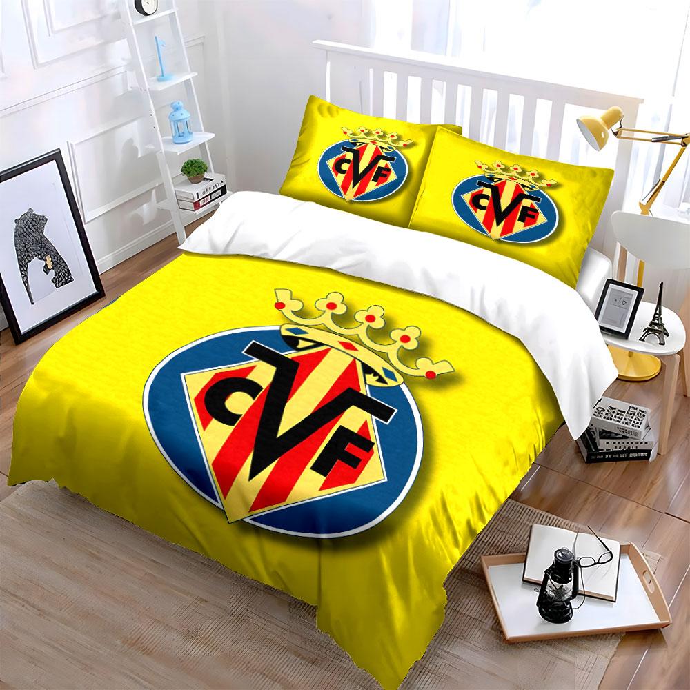 Yellow background, CVF logo. Bedding sets Duvet cover sets Duvet covers Pillowcases(1 * Duvet Cover 2 * Pillowcases without duvet insert)