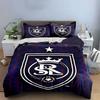 "Soccer Emblem Bedding Set" Bedding Duvet Cover Set Duvet Cover Pillowcases (1 * Duvet Cover 2 * Pillowcases, without duvet insert)