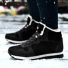 Fashion Shoes for Men Couple Winter Boots Men Lightweight Hight Top No Slip Warm Snow Boots Plush Women Footwear Plus Size Women Boots