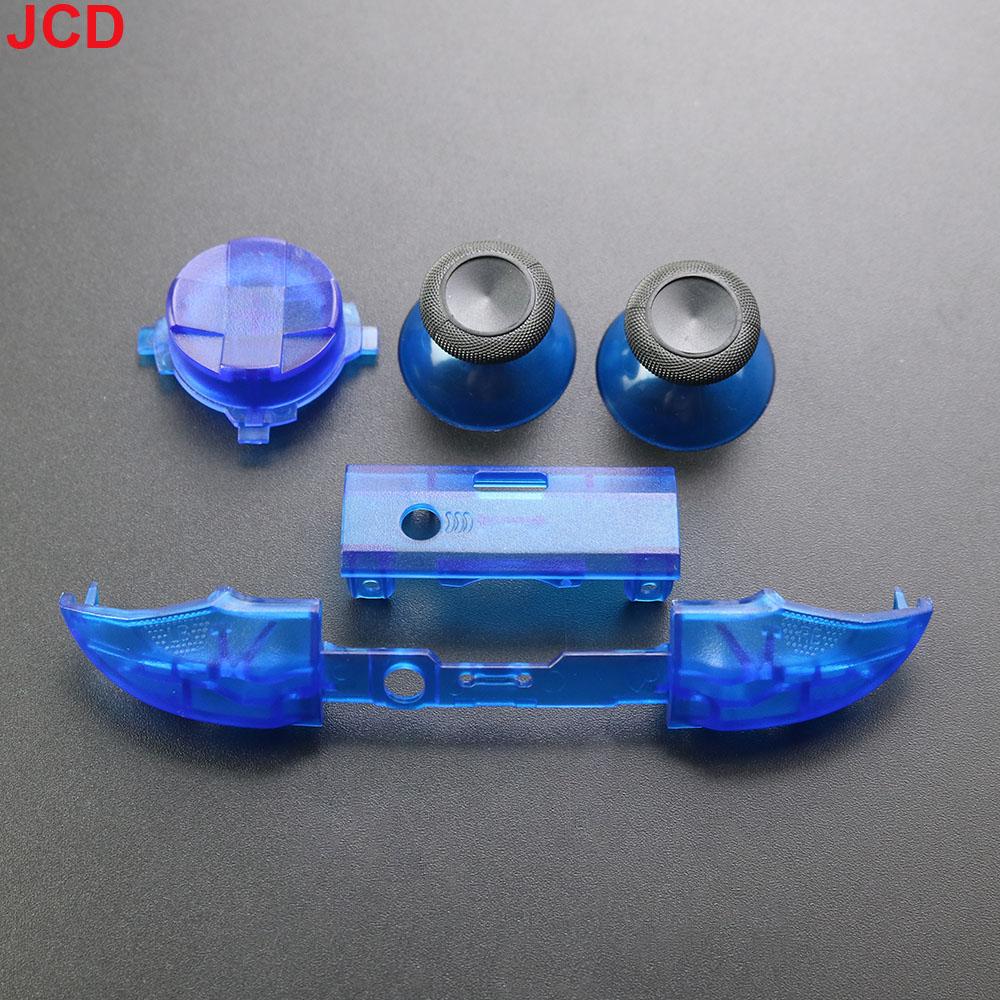 5in1 For Xbox Series X S Controller  LB RB Button Strip Middle BaffleStrip Cross Direction Keys Analog Joystick Cap D-Pad Button