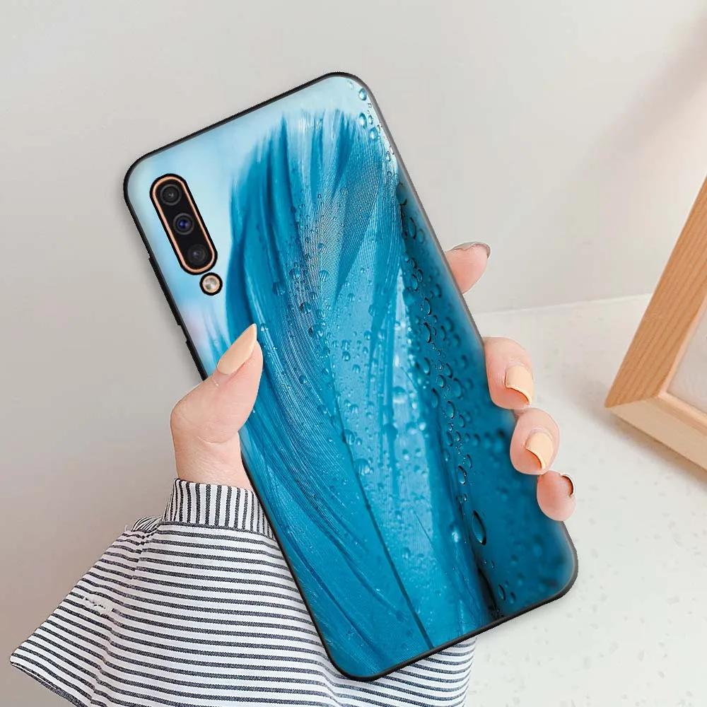 For Samsung Galaxy A50 Case For Samsung A50s A30s Phone Cases For Samsung A50 Flowers Silicone Soft TPU Fundas A 50 A30 S Bumper
