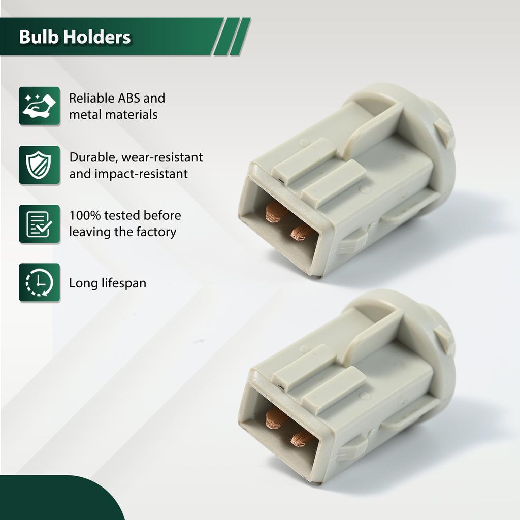 2 шт., патроны для боковых ламп автомобиля, цоколь 191941669A для VW T4 Transporter 1990-2003, база автомобильных фонарей, запчасти для автомобилей