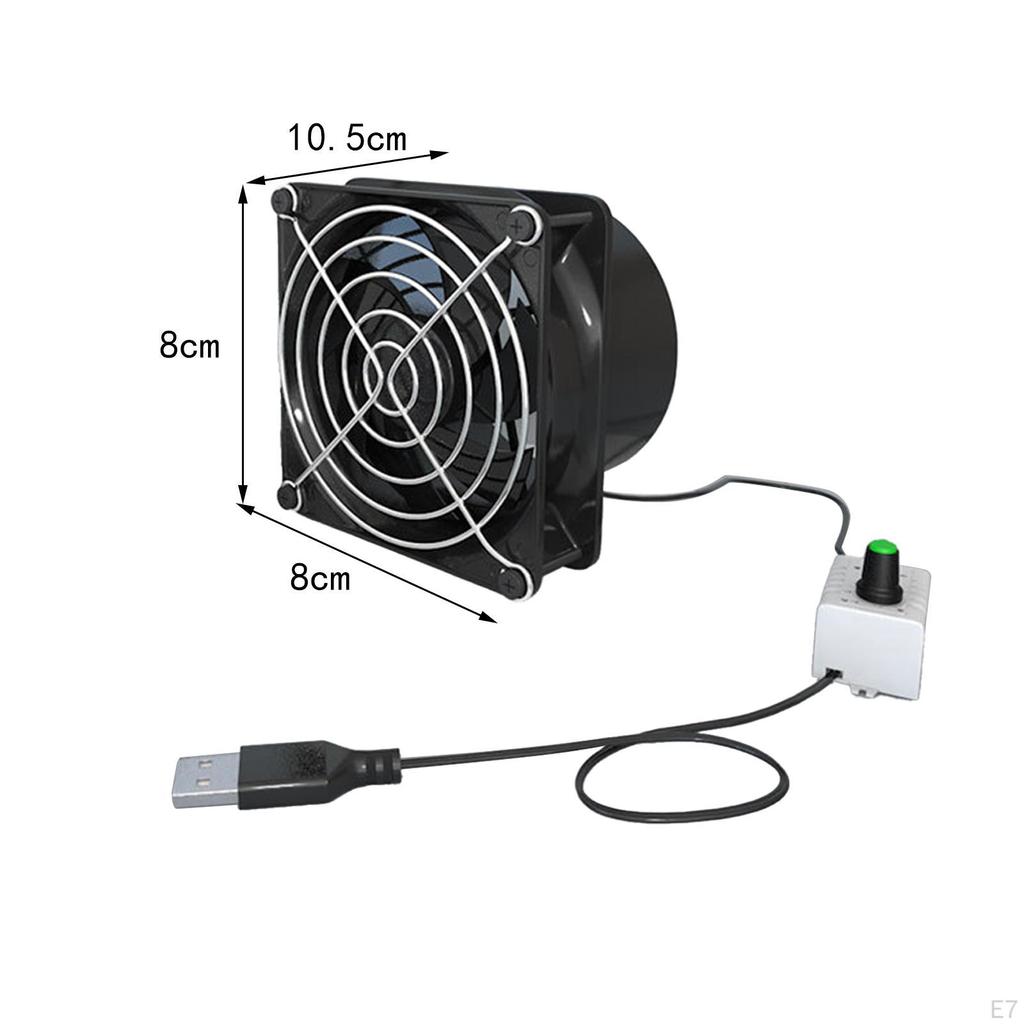 Energy-Efficient Ventilation Fan for Camping and Outdoor Use