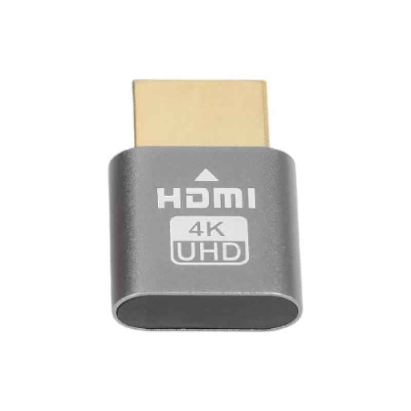 Адаптер видеокарты HDMI для виртуального дисплея: Поддержка нескольких портов (DP, DVI, VGA) для игр и удаленной настройки.