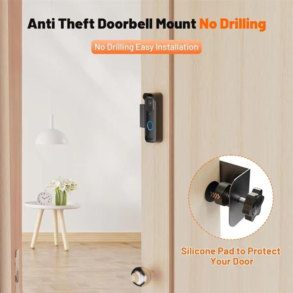 Flashing Feature Video Doorbell Mount Outdoor Use Doorbell Camera Bracket Home Security