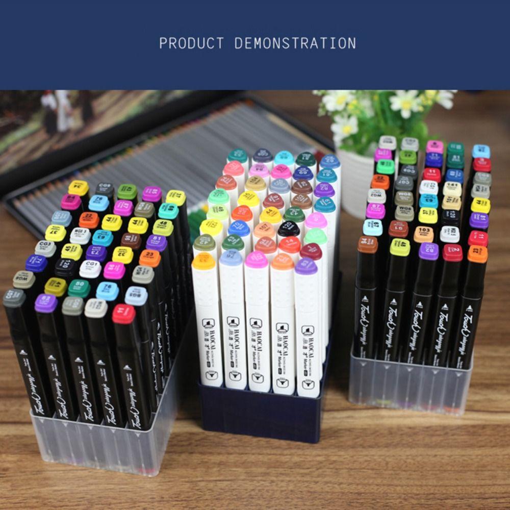 Large-capacity Pen Holder 12/30/40 Slots Make-up Brush Stand High Quality Marker Pen Holder