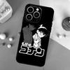 Чехол Детектив Конан для iPhone 16 15 13 12 11 14 Pro Max Mini X XR XS Max Plus Бампер Задняя крышка