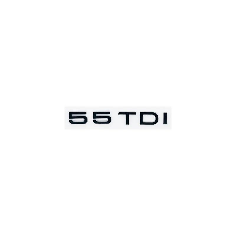 3D ABS Letters 2.0TDI 2.5TDI 3.0TDI 35TDI 40TDI 45TDI 50TDI Emblem for 4UYEF A1 A3 A4 A5 A6 A7 A8 Q2 Q3 Q5 Q7 Car Trunk Sticker