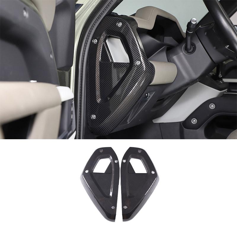 ABS Carbon Fiber For Land Rover Defender 110 2020-2024 Car Interior Modification Protection Cover Decorative Patch Accessories