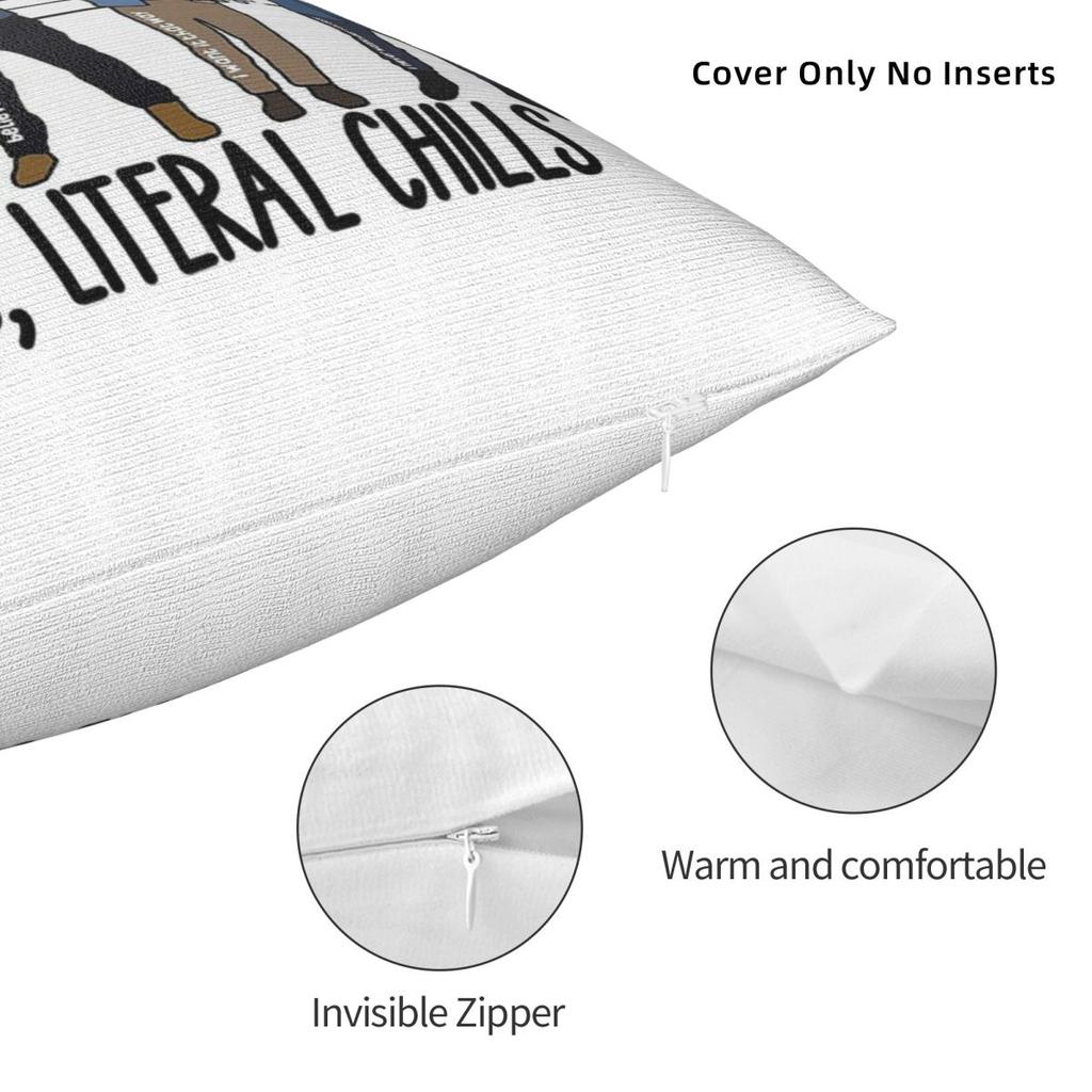 B99 Chills I Want It That Way Square Pillowcase Polyester Linen Velvet Creative Decorative Pillow Case Bed Cushion Case 45X45