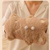 The New Hot-selling Cute Cartoon Cookie Bear Hot Water Bottle Winter Plush Warm Water Bag Warm Belly Warm Feet Warm Bed
