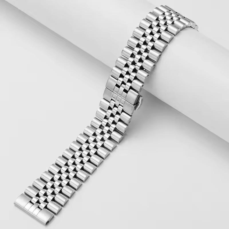 22-миллиметровый ремешок из нержавеющей стали для Tissot для Citizen для Seiko Быстросъемная бабочка Металлический ремешок для часов Высококачественный браслет